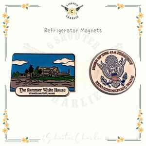 Vintage Virginia City Las Vegas Nevada Souvenir Tourist Magnets Lot of 2